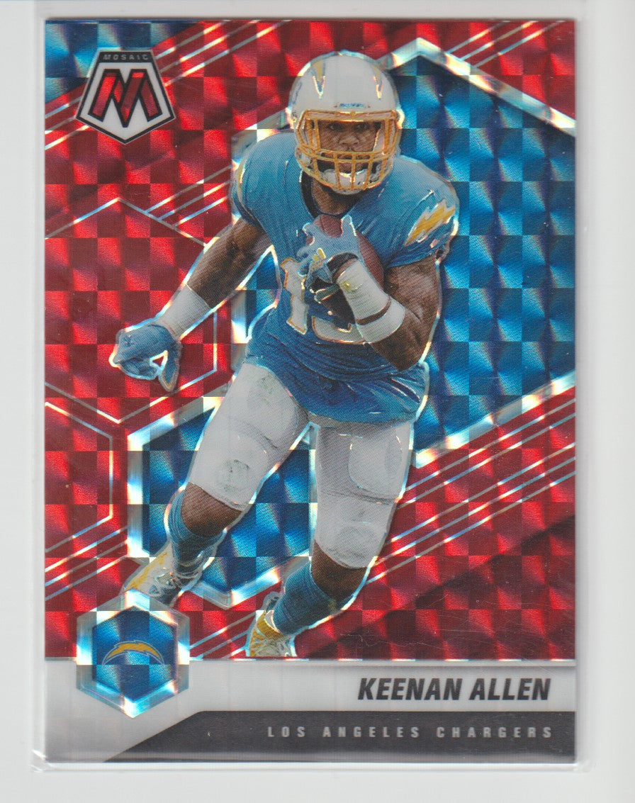 113 Keenan Allen - Los Angeles Chargers Red Parallel