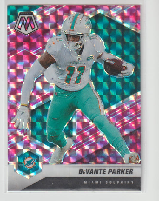 126 DeVante Parker - Miami Dolphins Camo Pink Parallel