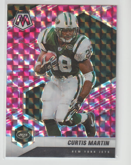 156 Curtis Martin - New York Jets Camo Pink Parallel