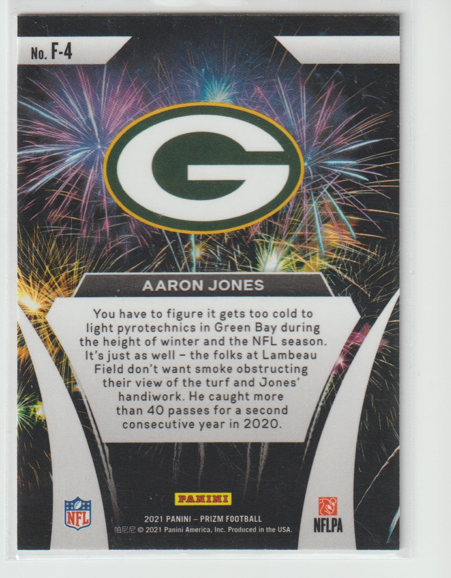 F-4 Aaron Jones - Green Bay Packers