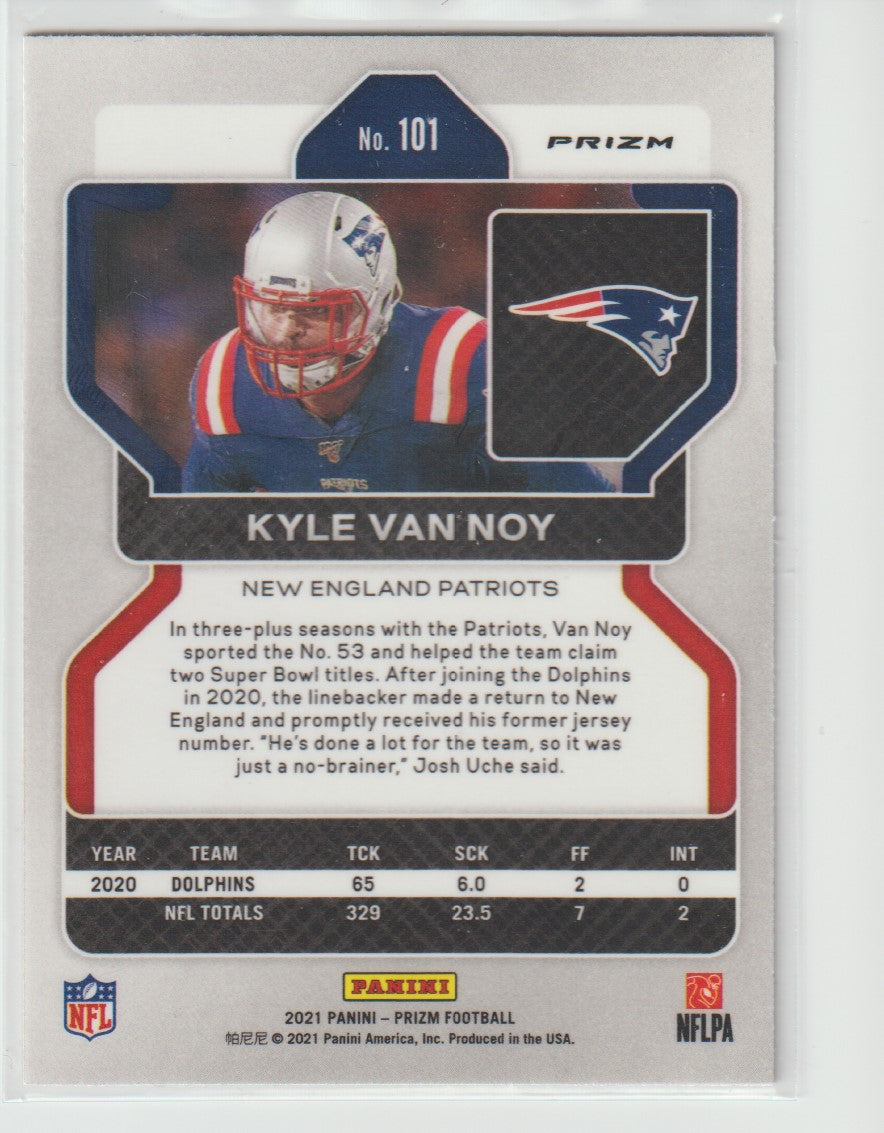 101 Kyle Van Noy - New England Patriots Red White Blue