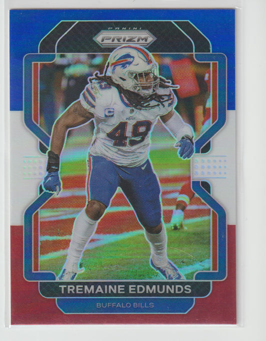 120 Tremaine Edmunds - Buffalo Bills Red White Blue