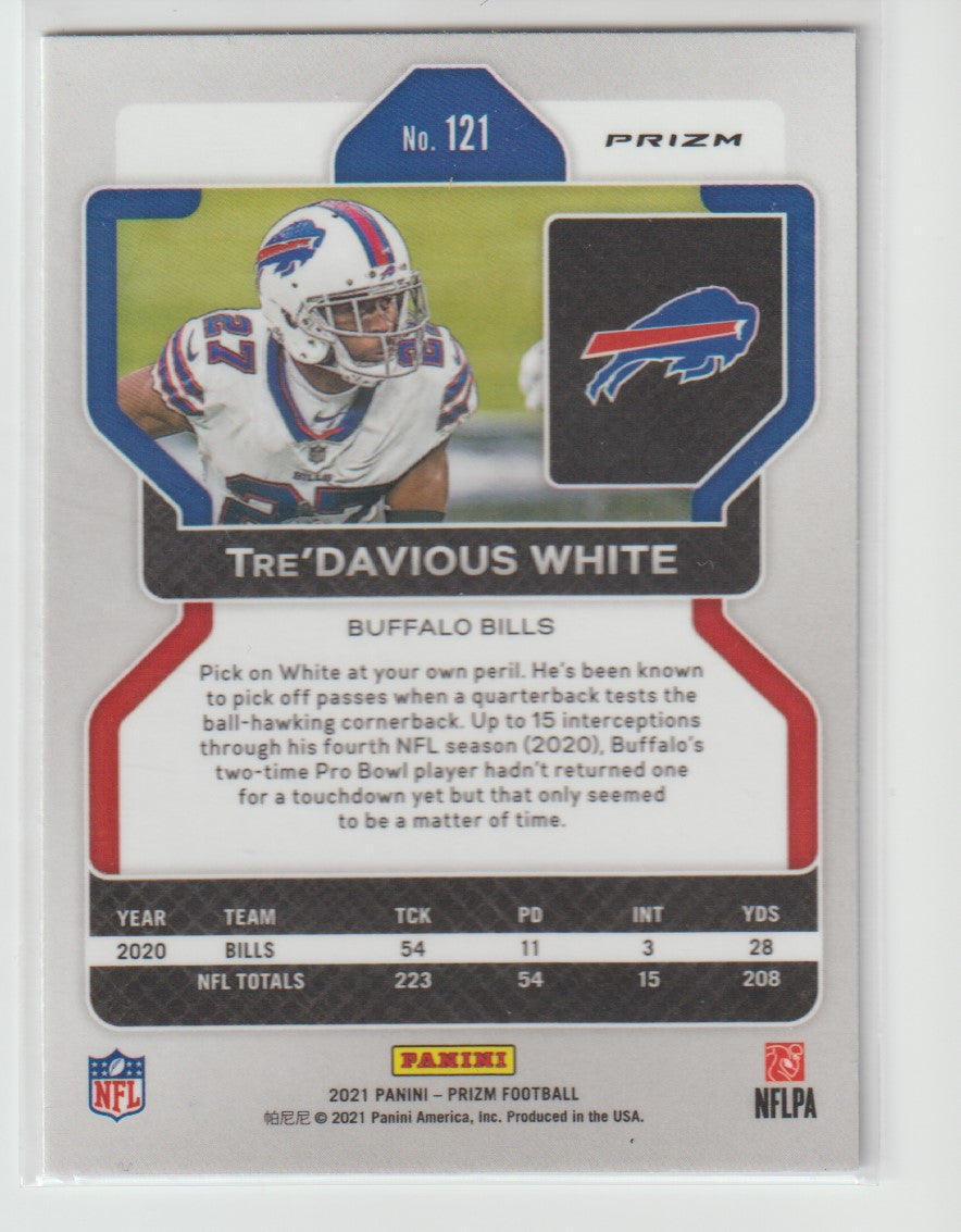 121 Tre'Davious White - Buffalo Bills Silver