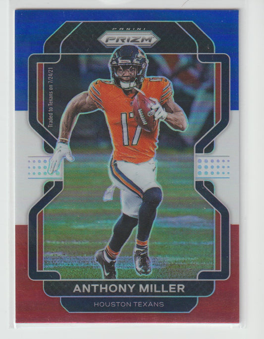 158 Anthony Miller - Houston Texans Red White Blue