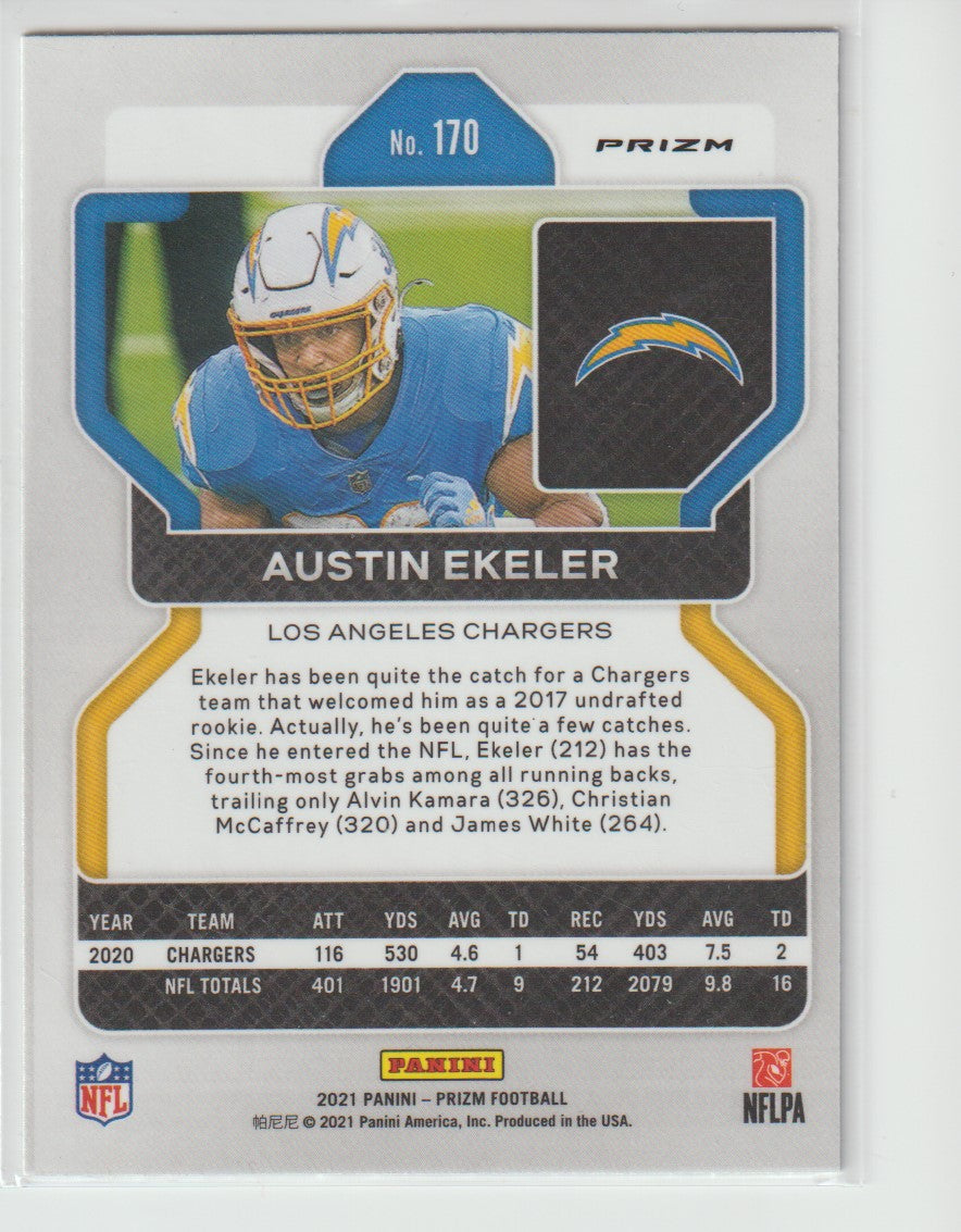 170 Austin Ekeler - Los Angeles Chargers Green