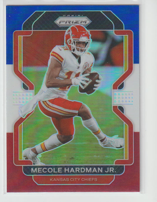 188 Mecole Hardman Jr. - Kansas City Chiefs Red White Blue