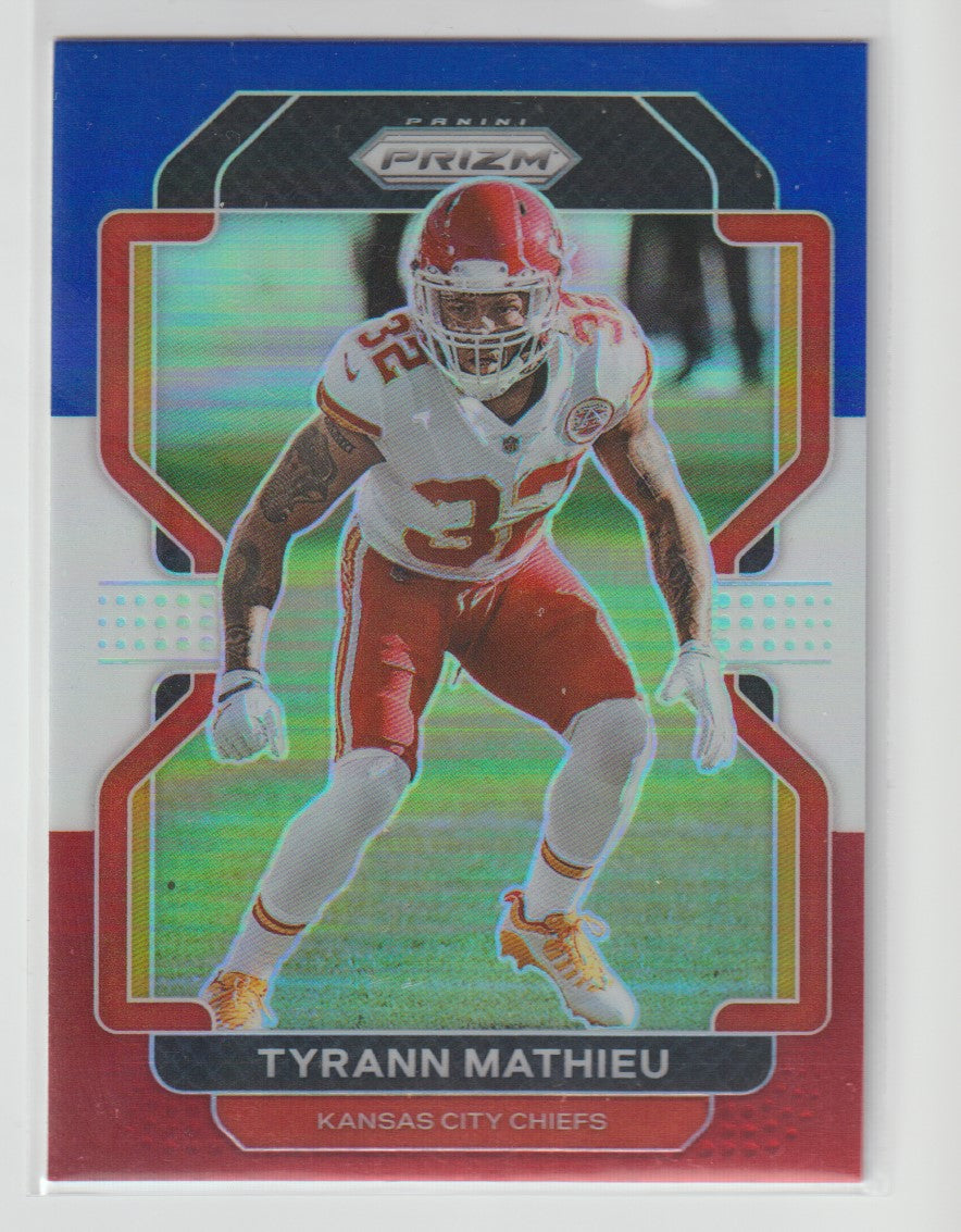 194 Tyrann Mathieu - Kansas City Chiefs Red White Blue