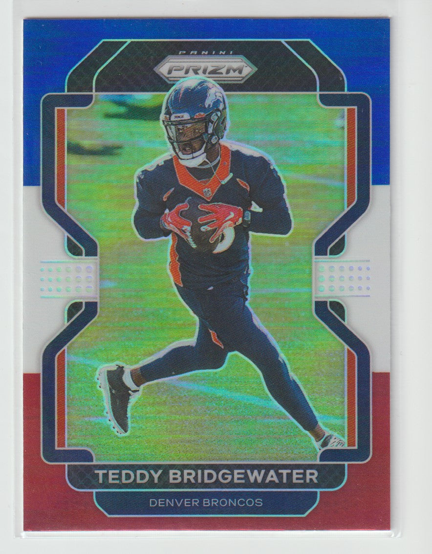 201 Teddy Bridgewater - Denver Broncos Red White Blue