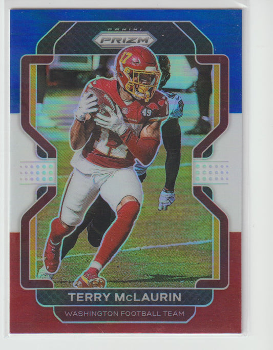 208 Terry McLaurin - Washington Football Team Red White Blue