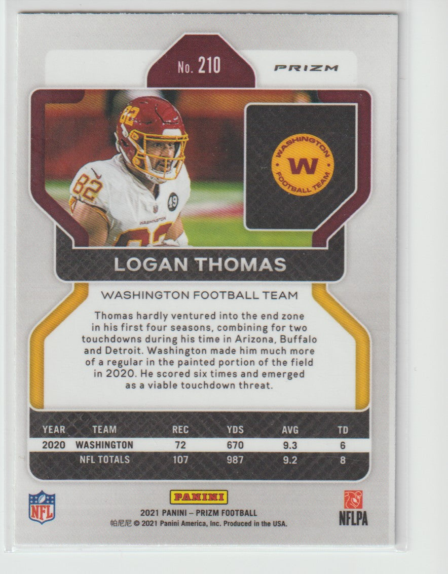 210 Logan Thomas - Washington Football Team Green