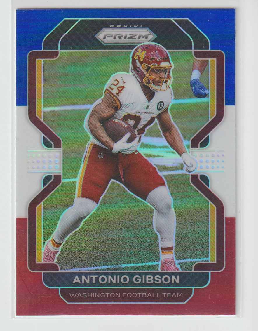 212 Antonio Gibson - Washington Football Team Red White Blue