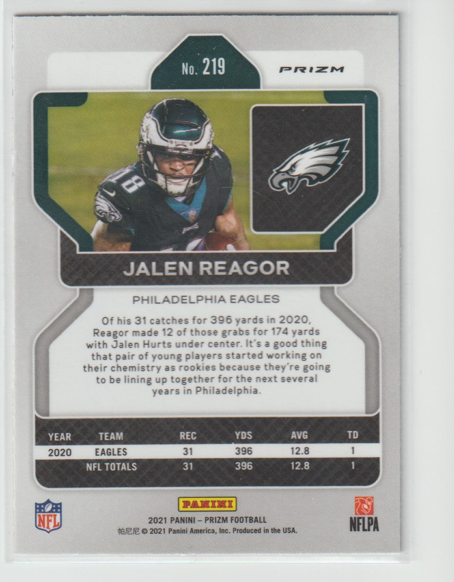 219 Jalen Reagor - Philadelphia Eagles Red White Blue