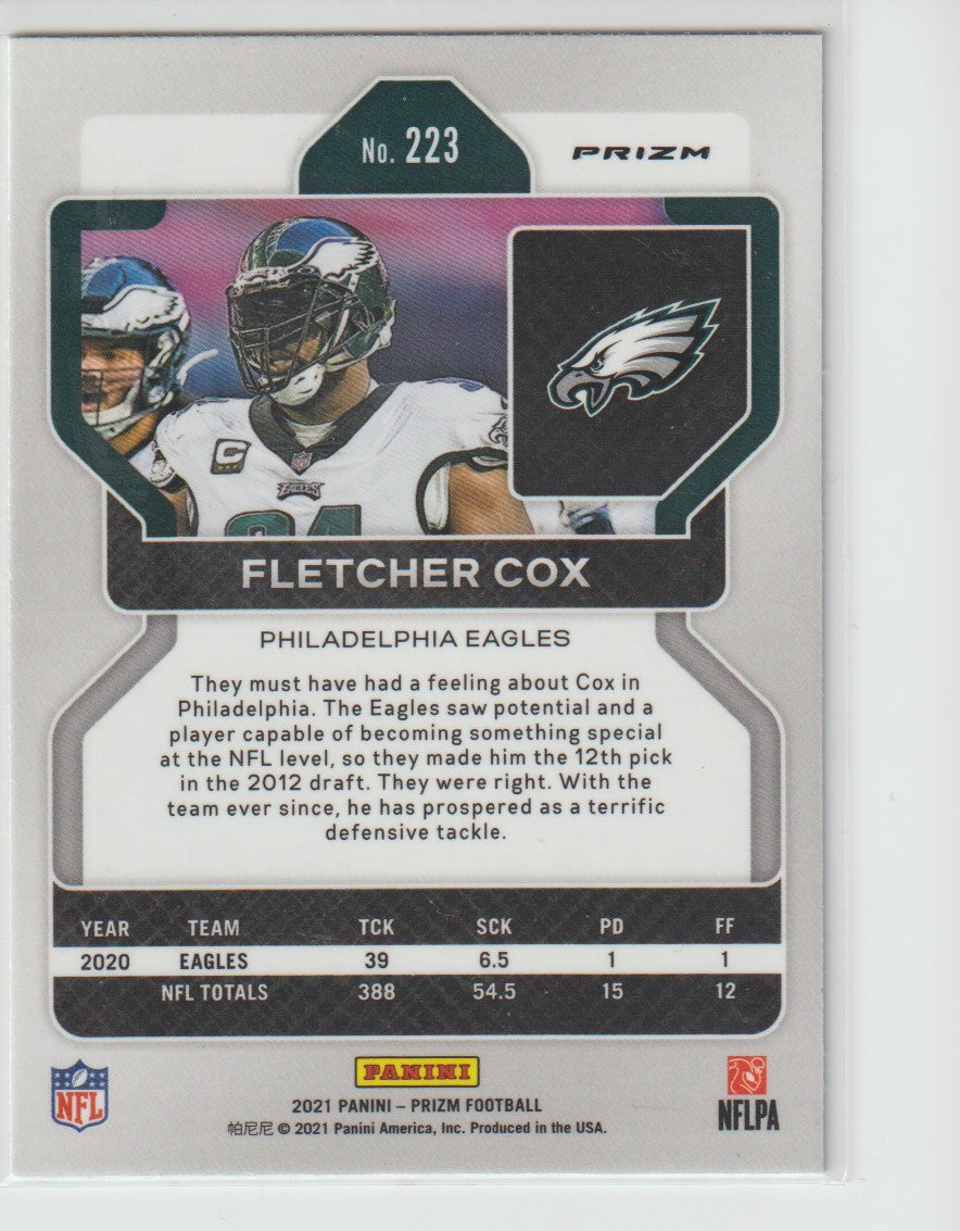 223 Fletcher Cox - Philadelphia Eagles Green