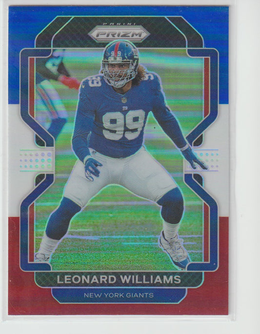 233 Leonard Williams - New York Giants Red White Blue