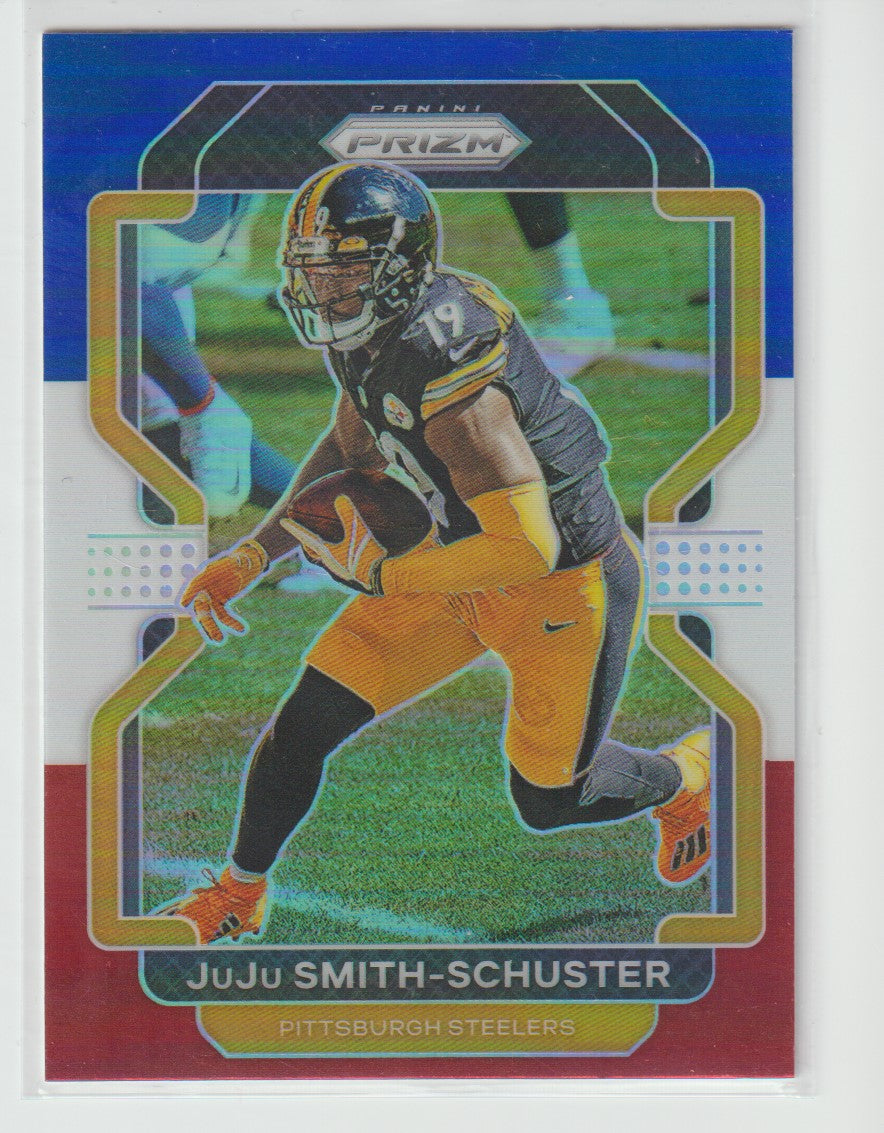 249 JuJu Smith-Schuster - Pittsburgh Steelers Red White Blue