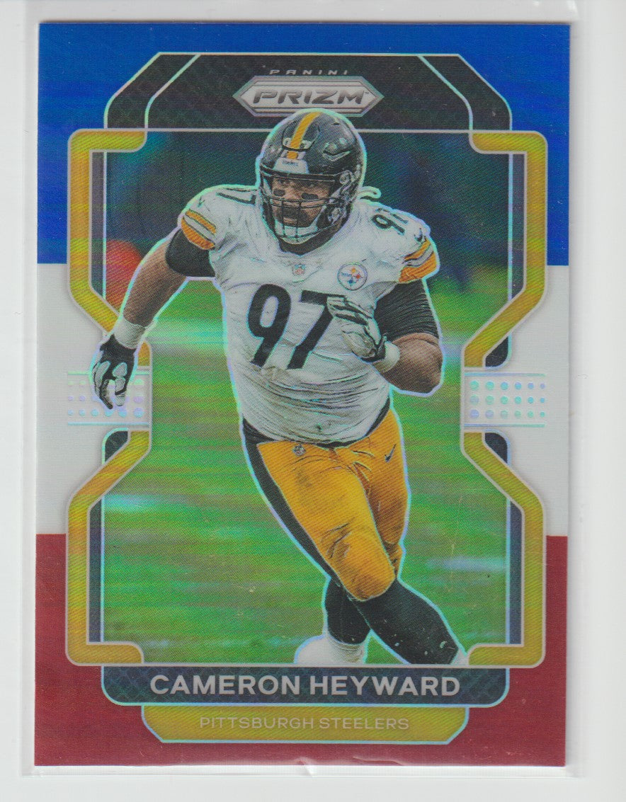 254 Cameron Heyward - Pittsburgh Steelers Red White Blue