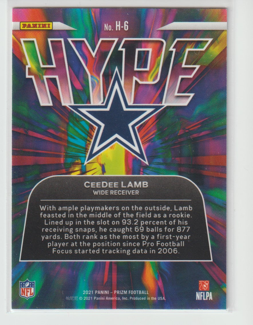 H-6 CeeDee Lamb - Dallas Cowboys