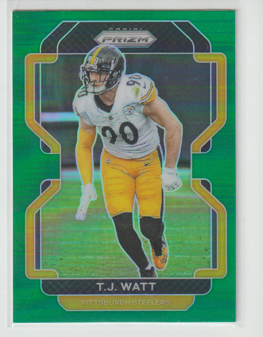 255 T.J. Watt - Pittsburgh Steelers Green