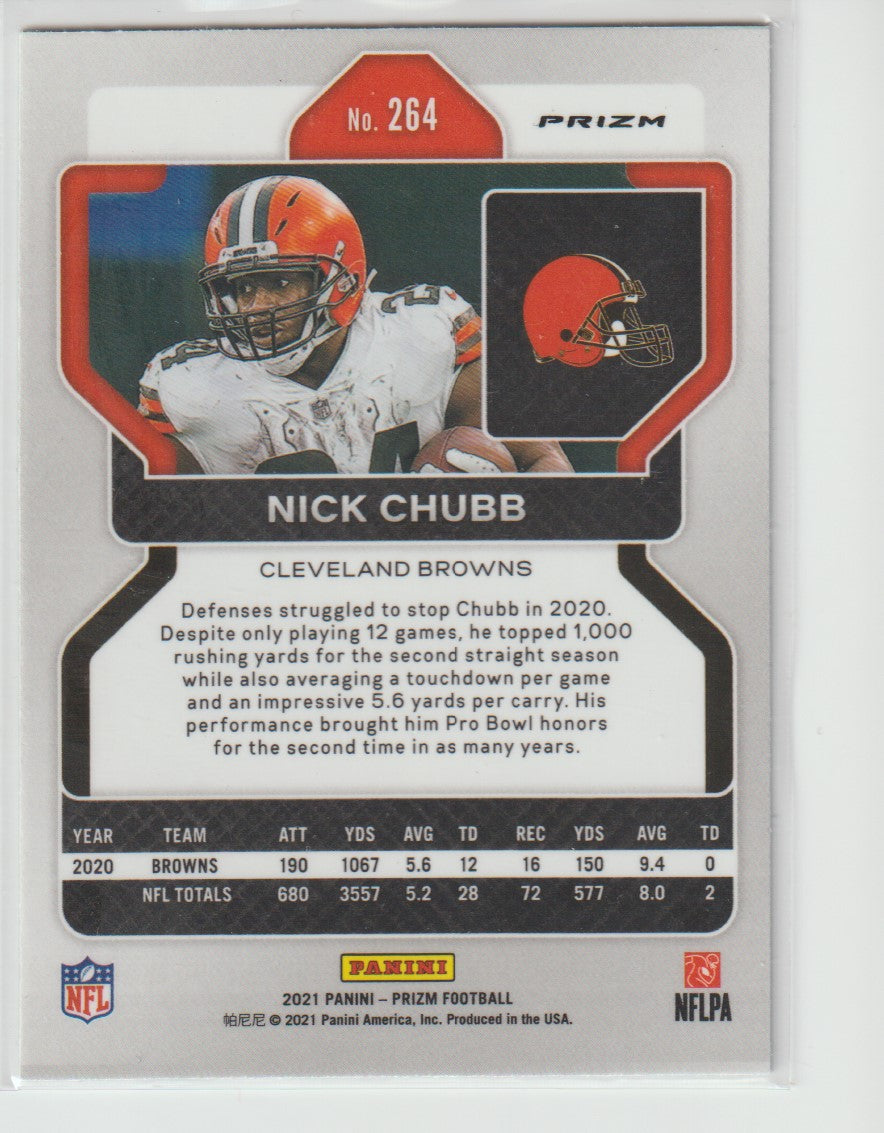 264 Nick Chubb - Cleveland Browns Green