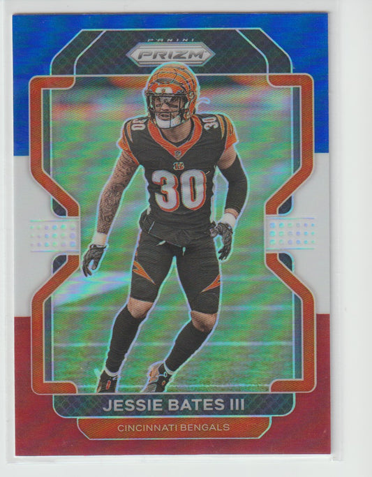 276 Jessie Bates III - Cincinnati Bengals Red White Blue