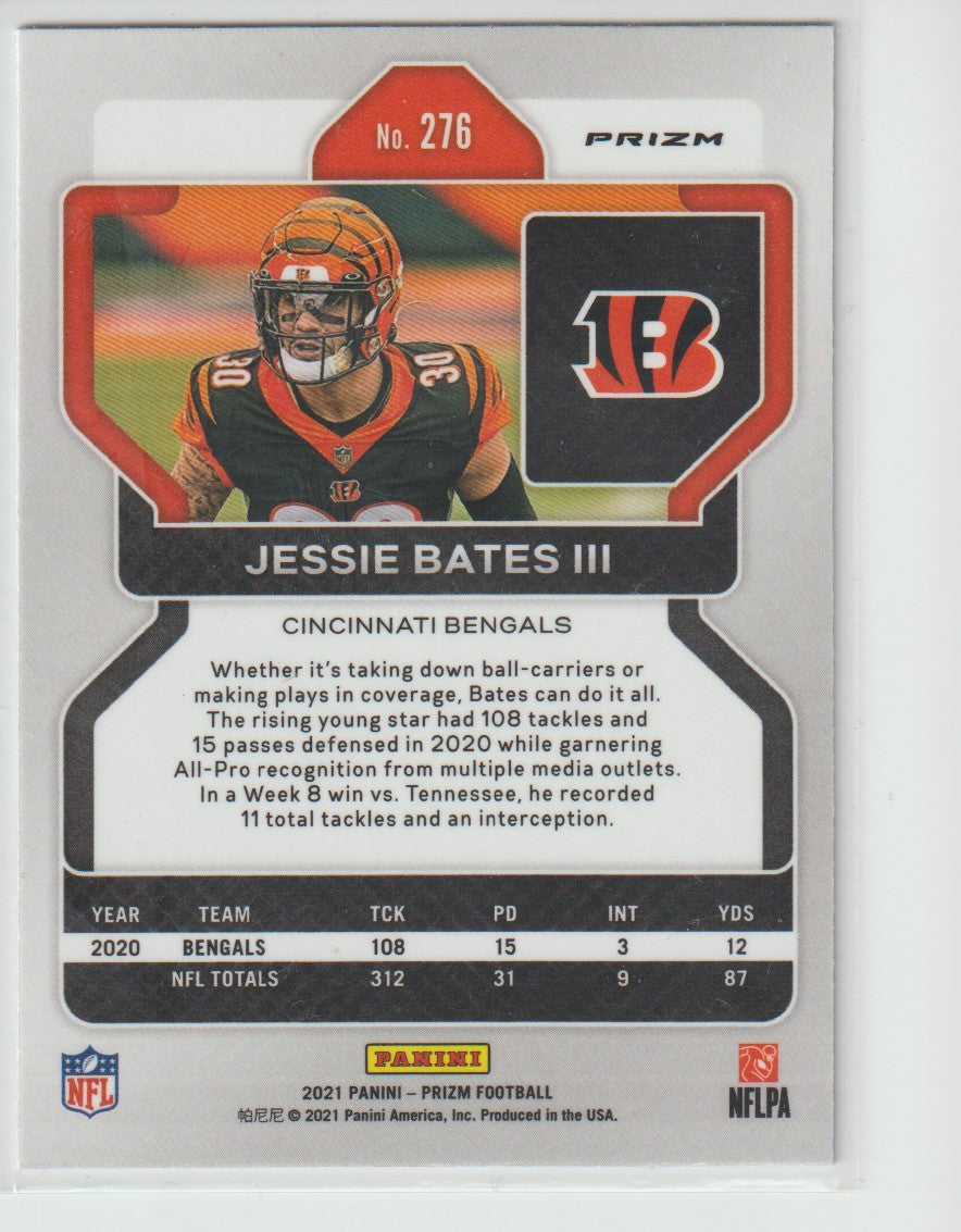 276 Jessie Bates III - Cincinnati Bengals Red White Blue