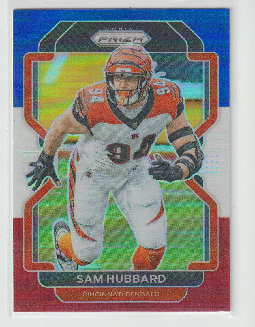 277 Sam Hubbard - Cincinnati Bengals Red White Blue