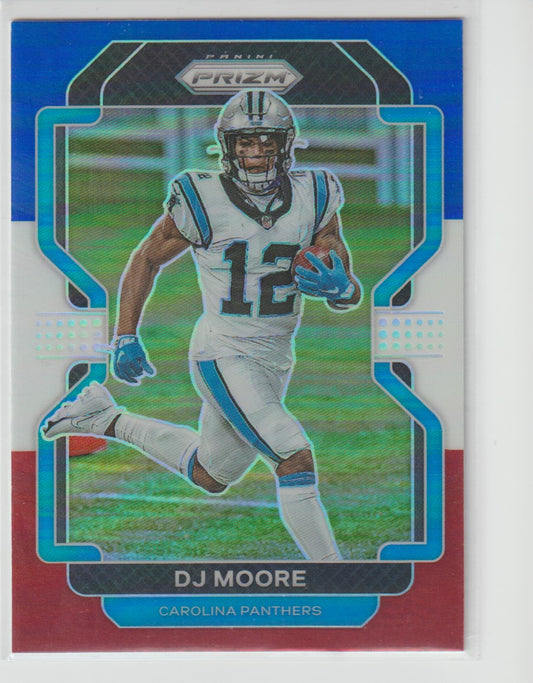 311 DJ Moore - Carolina Panthers Red White Blue