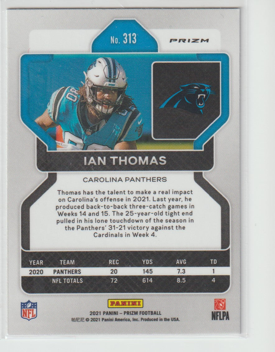 313 Ian Thomas - Carolina Panthers Red White Blue