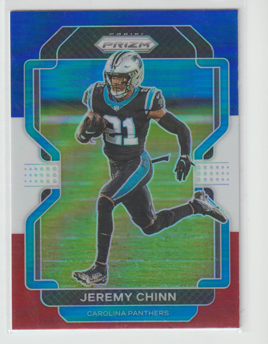 318 Jeremy Chinn - Carolina Panthers Red White Blue