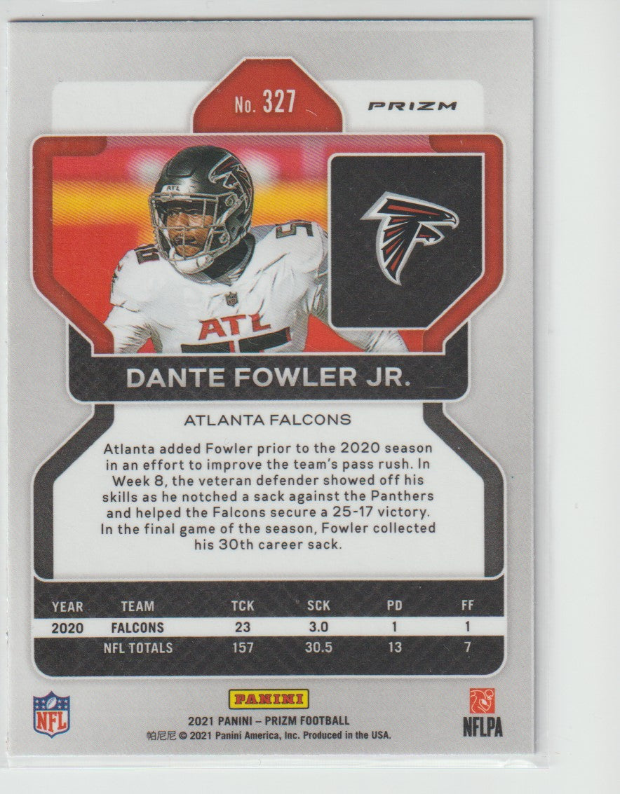 327 Dante Fowler Jr. - Atlanta Falcons Red White Blue