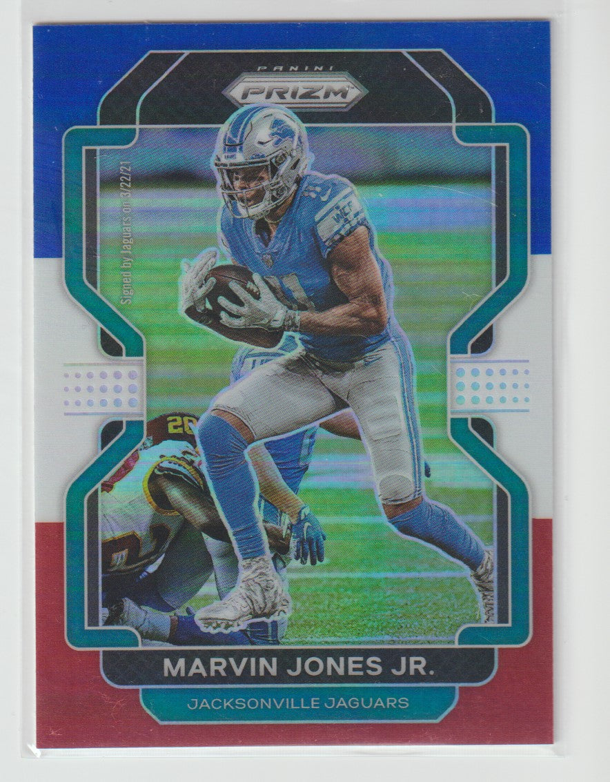 012 Marvin Jones Jr. - Jacksonville Jaguars Red White Blue