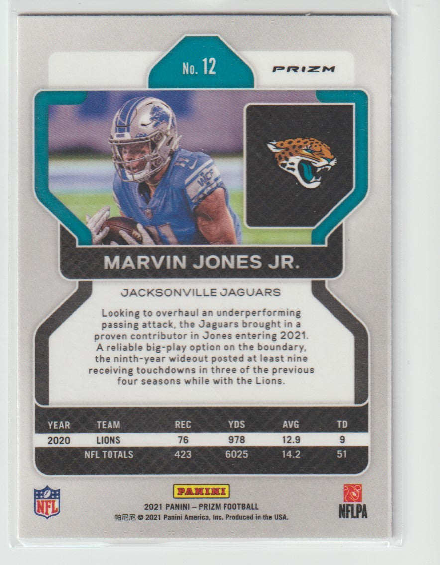 012 Marvin Jones Jr. - Jacksonville Jaguars Red White Blue