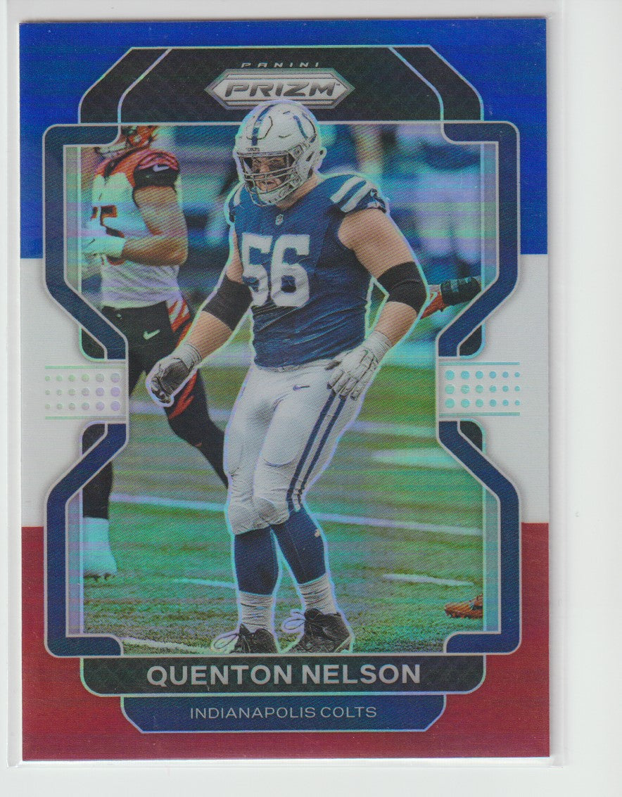 023 Quenton Nelson - Indianapolis Colts Red White Blue