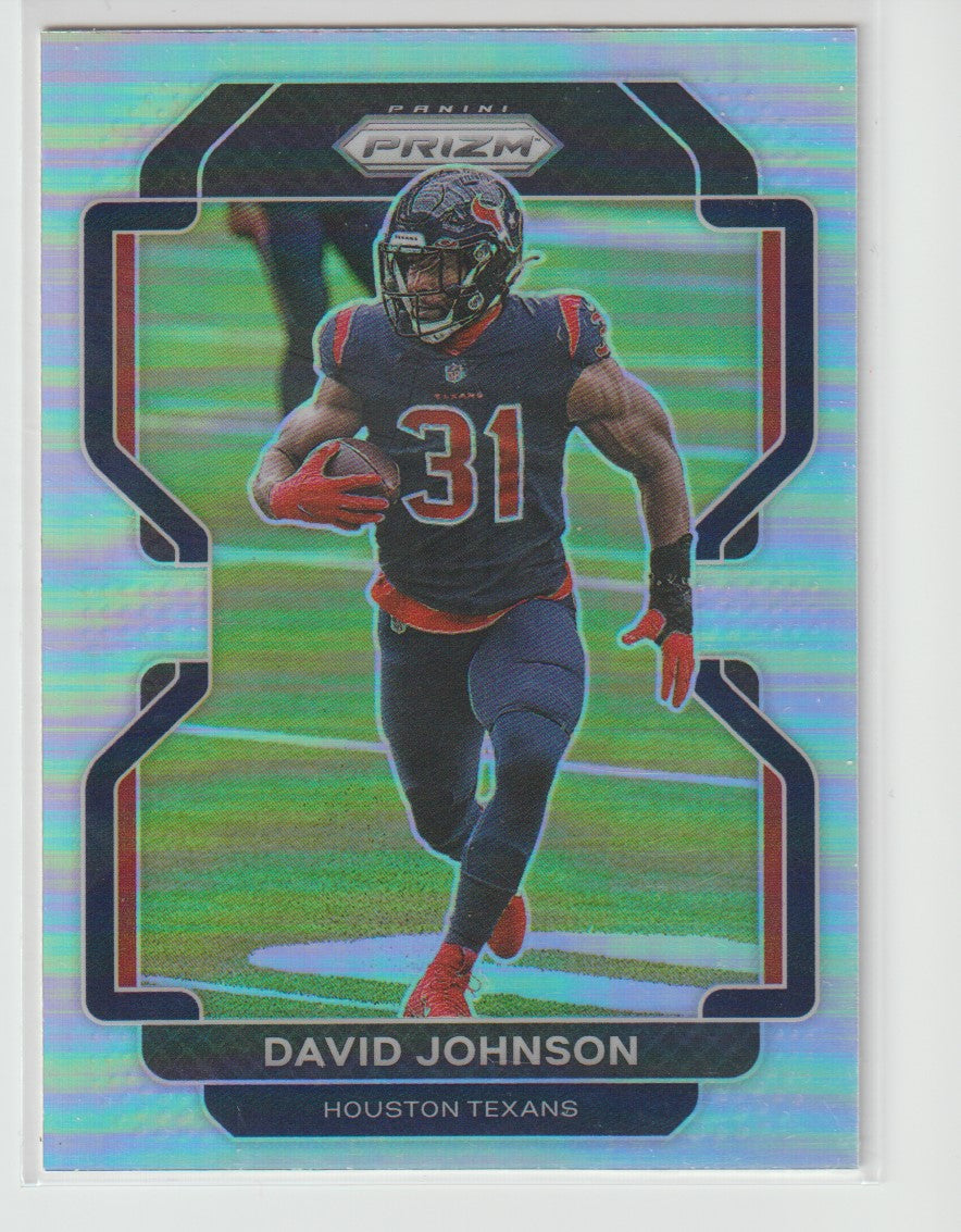 037 David Johnson - Houston Texans Silver