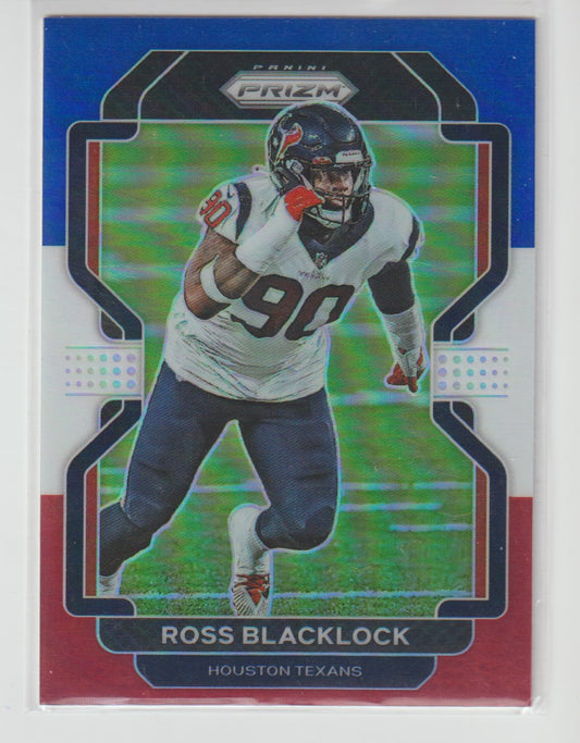 040 Ross Blacklock - Houston Texans Red White Blue