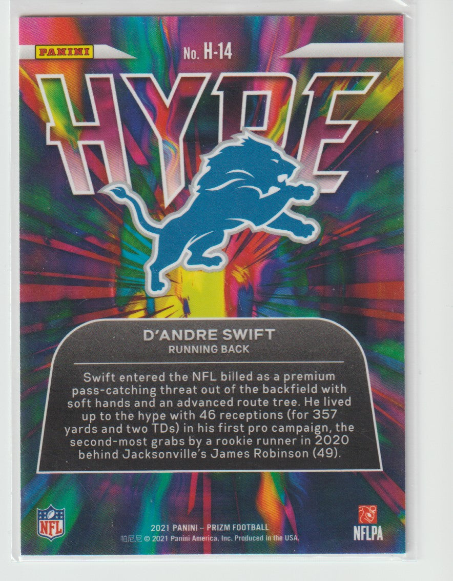 H-14 D'Andre Swift - Detroit Lions