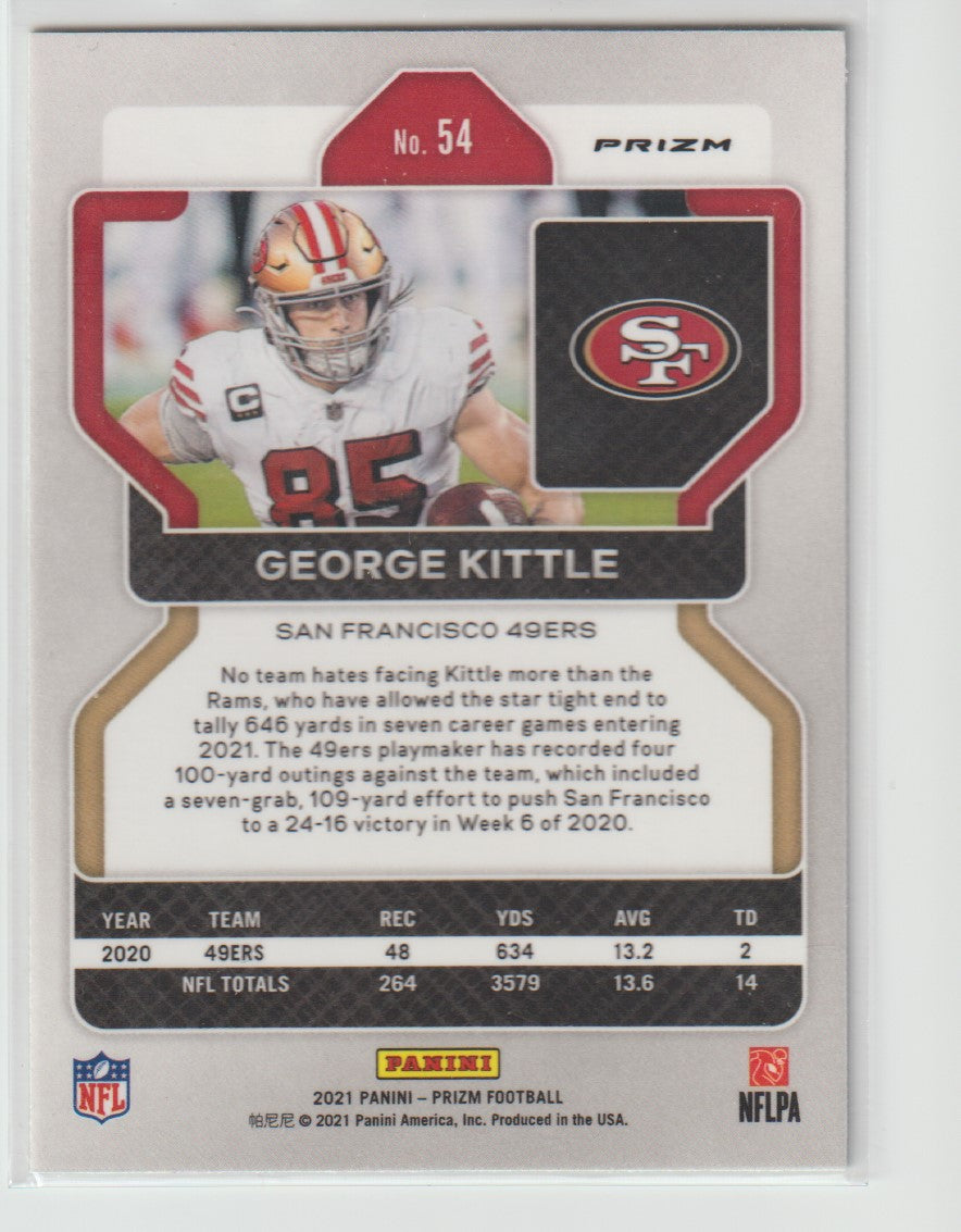 054 George Kittle - San Francisco 49ers Green