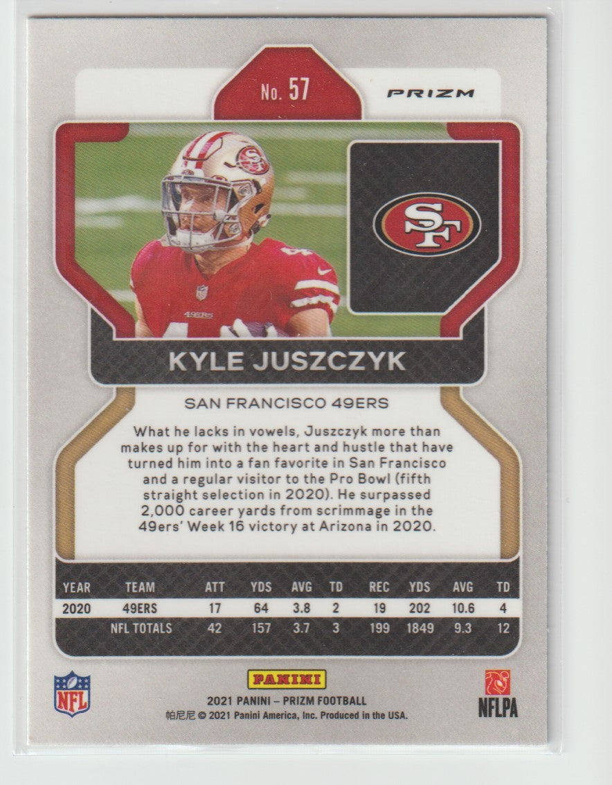 057 Kyle Juszczyk - San Francisco 49ers Green