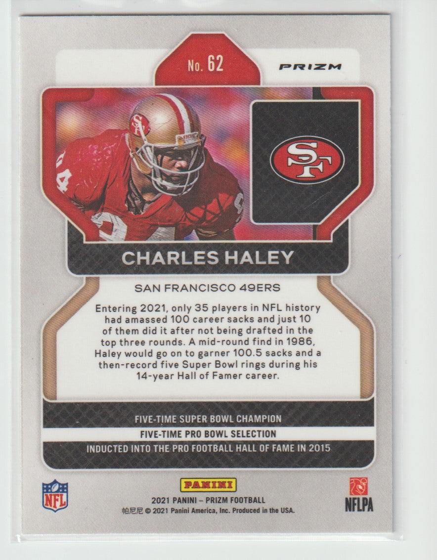 062 Charles Haley - San Francisco 49ers Red White Blue