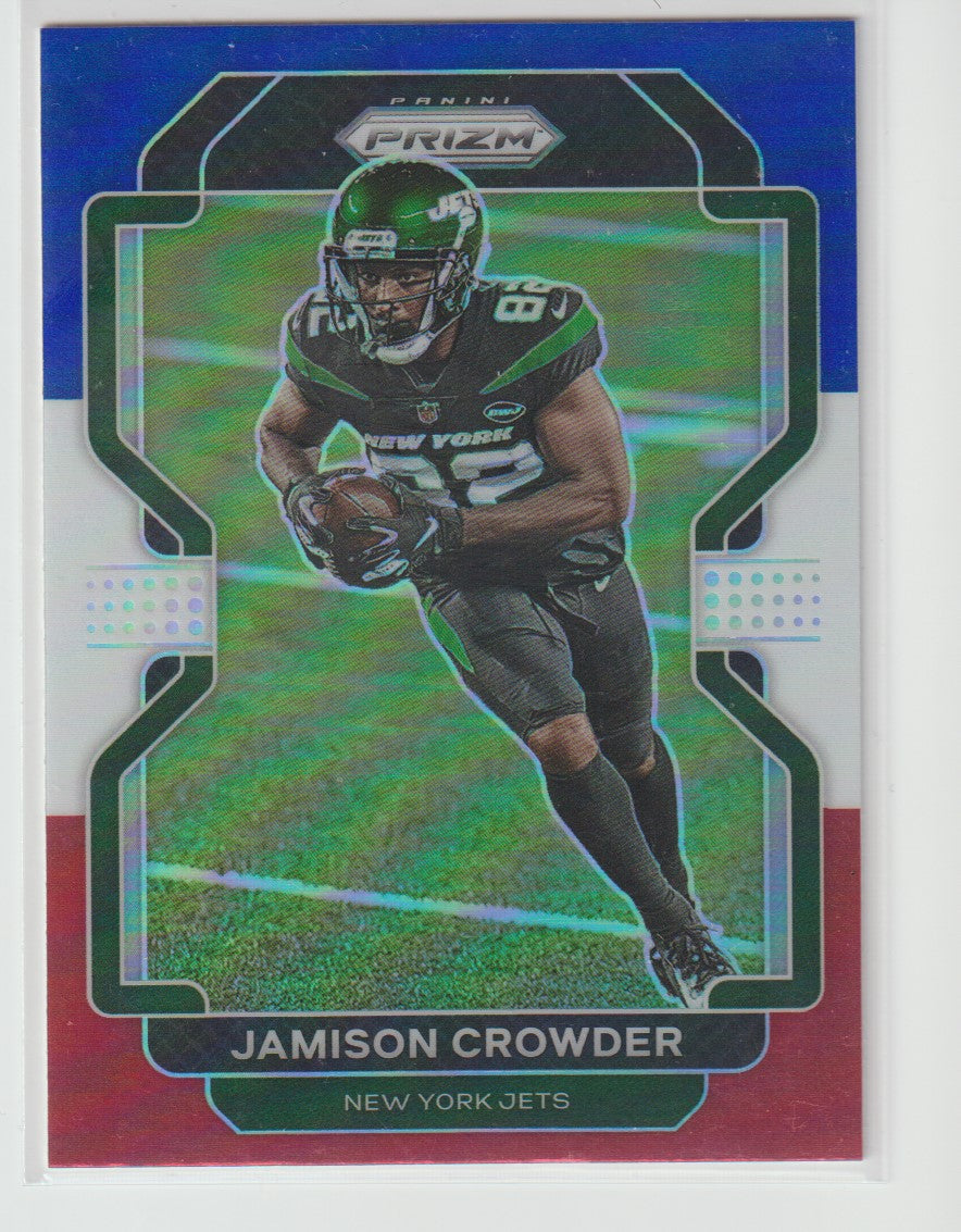 086 Jamison Crowder - New York Jets Red White Blue