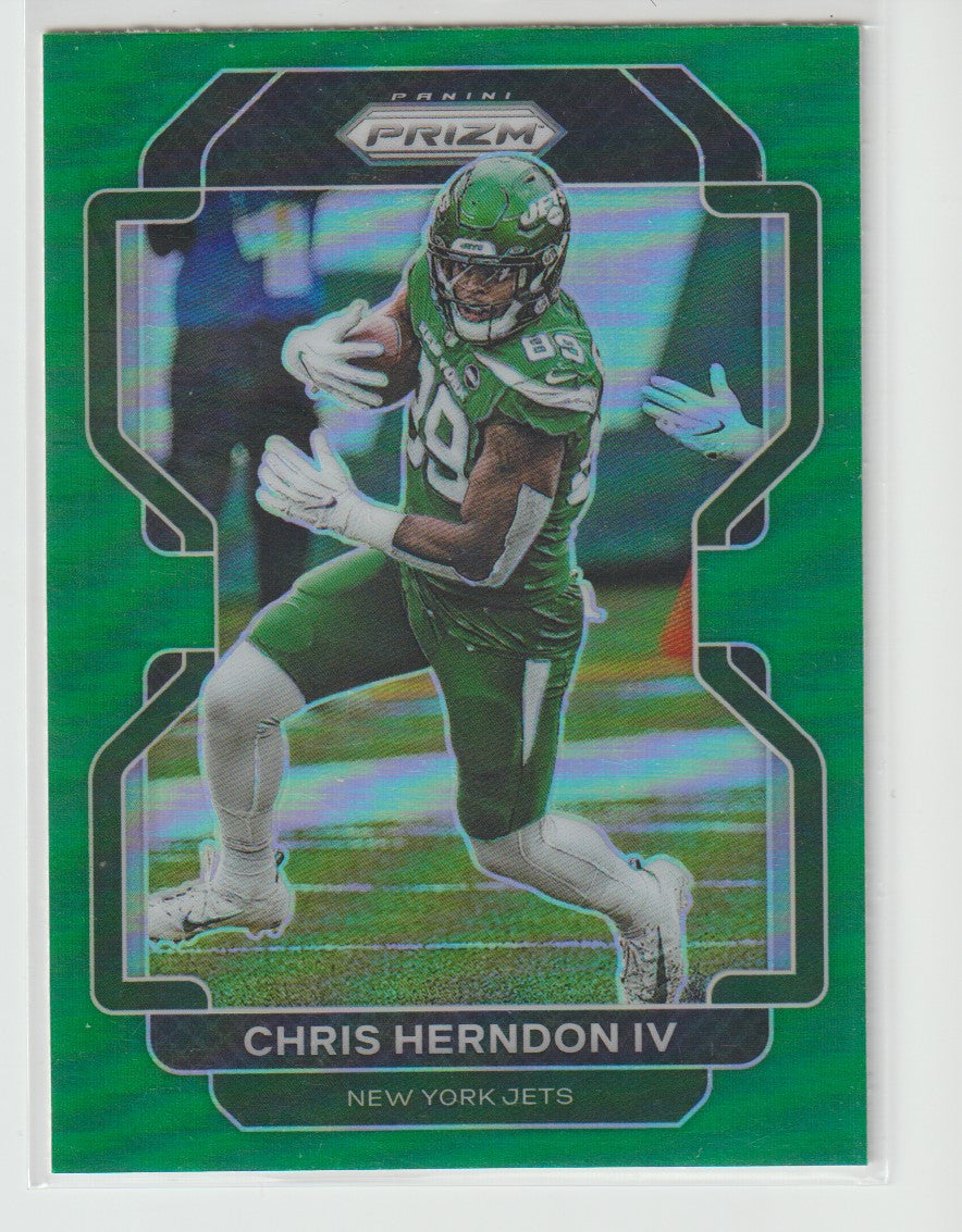 087 Chris Herndon IV - New York Jets Green