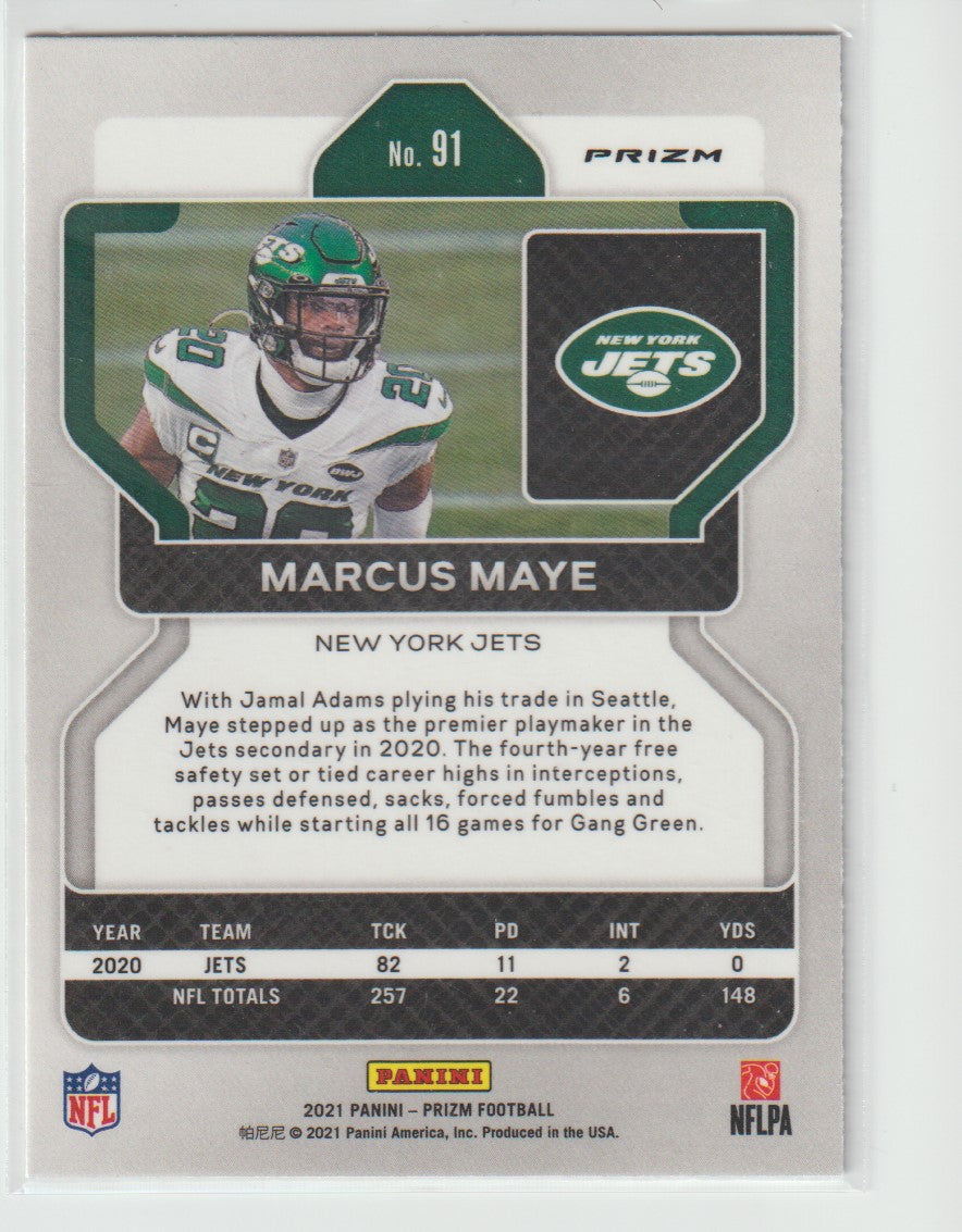 091 Marcus Maye - New York Jets Red White Blue