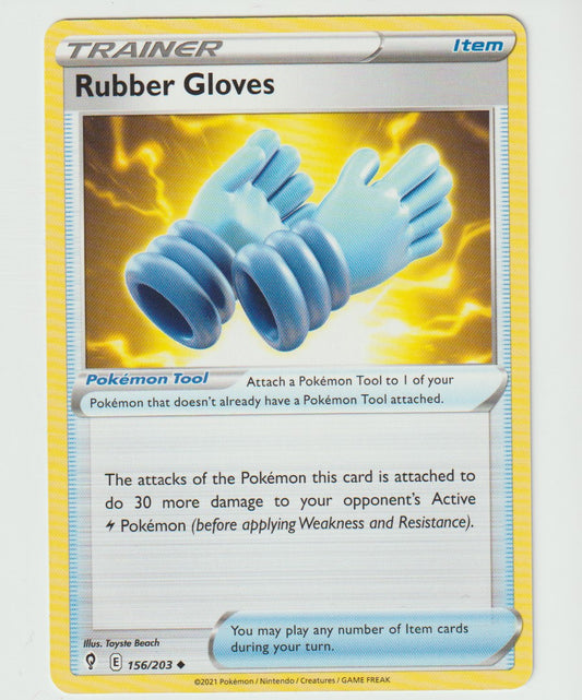 156/203 Rubber Gloves Uncommon