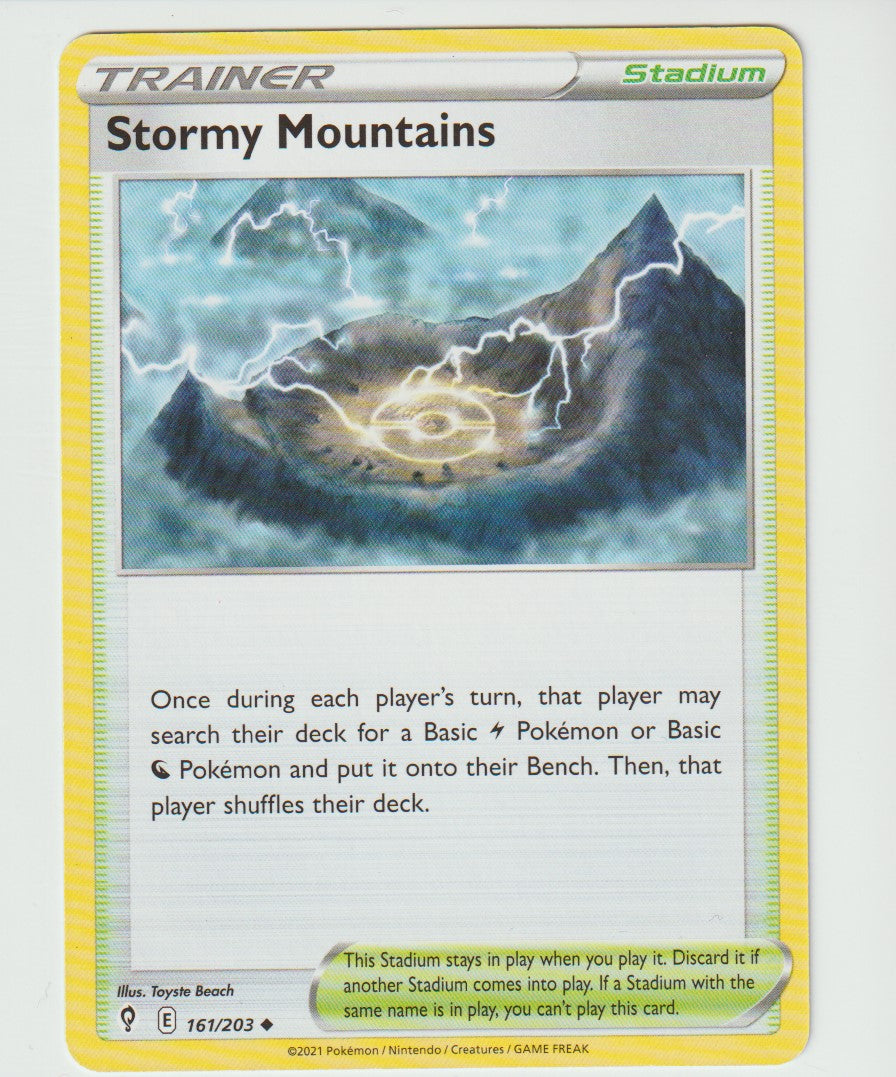 161/203 Stormy Mountains Uncommon