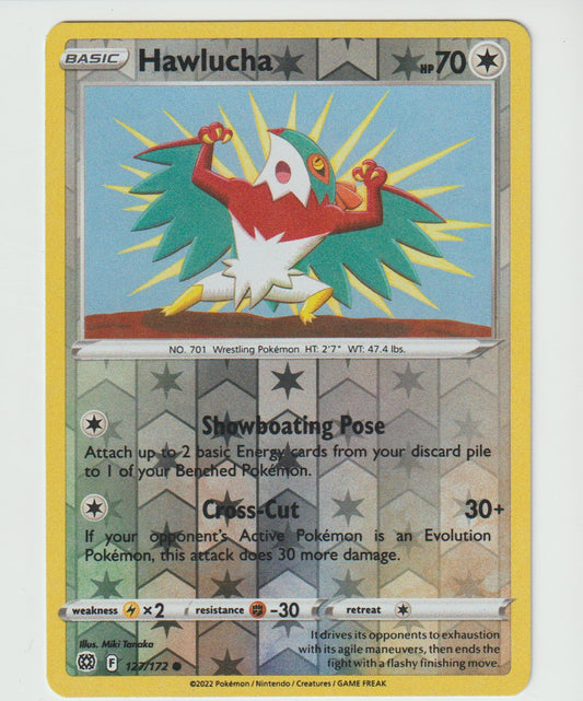 127/172 Hawlucha Common Reverse Holo