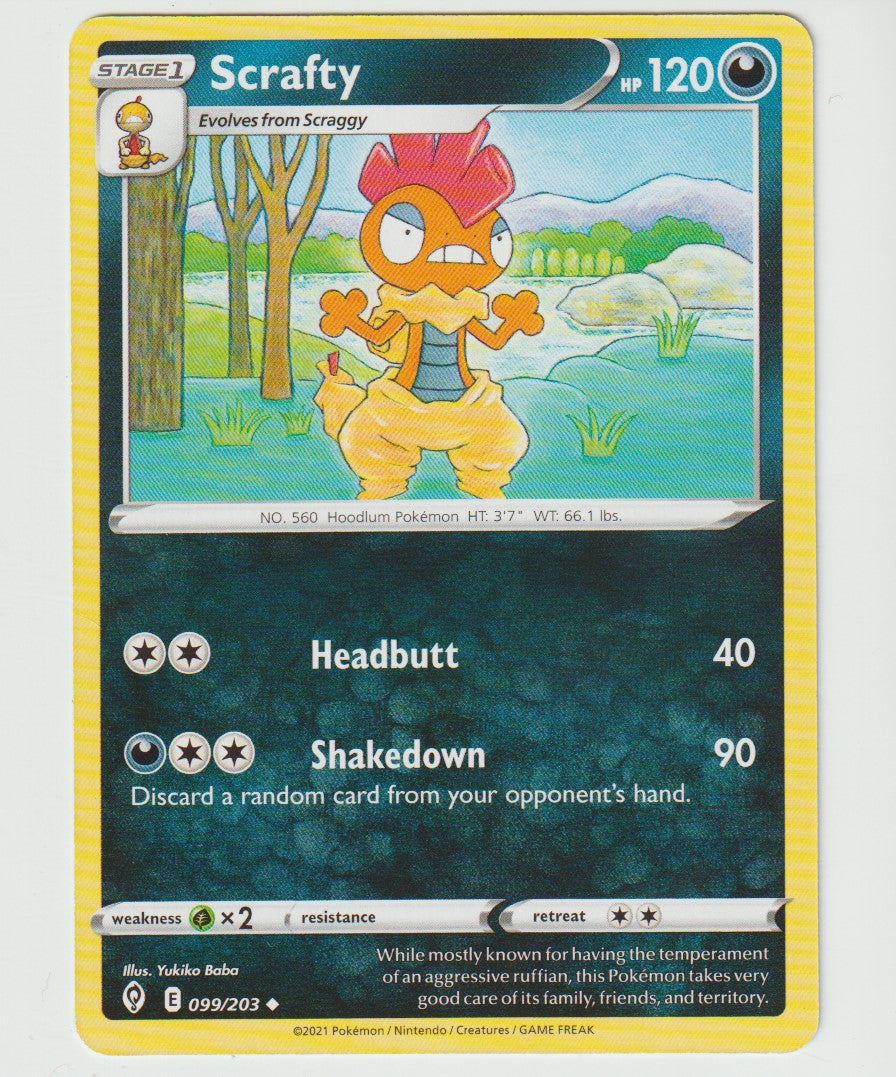 099/203 Scrafty Uncommon