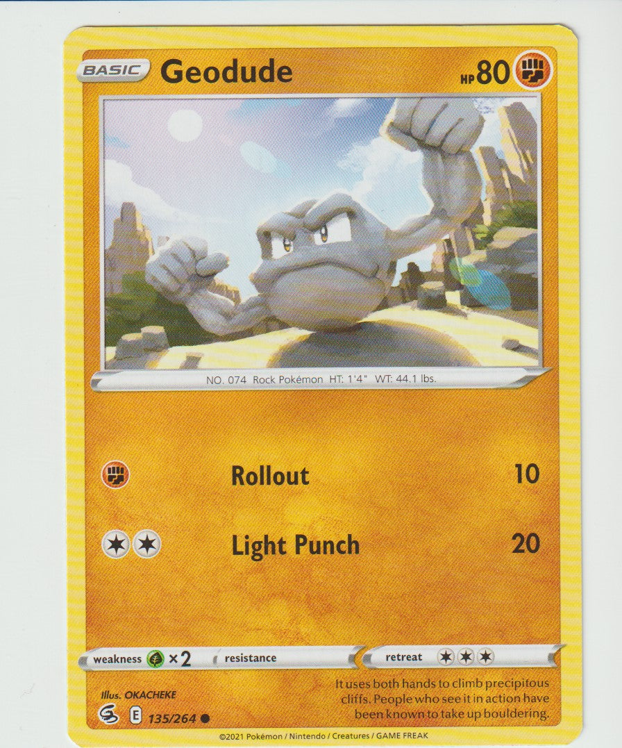 135/264 Geodude Common