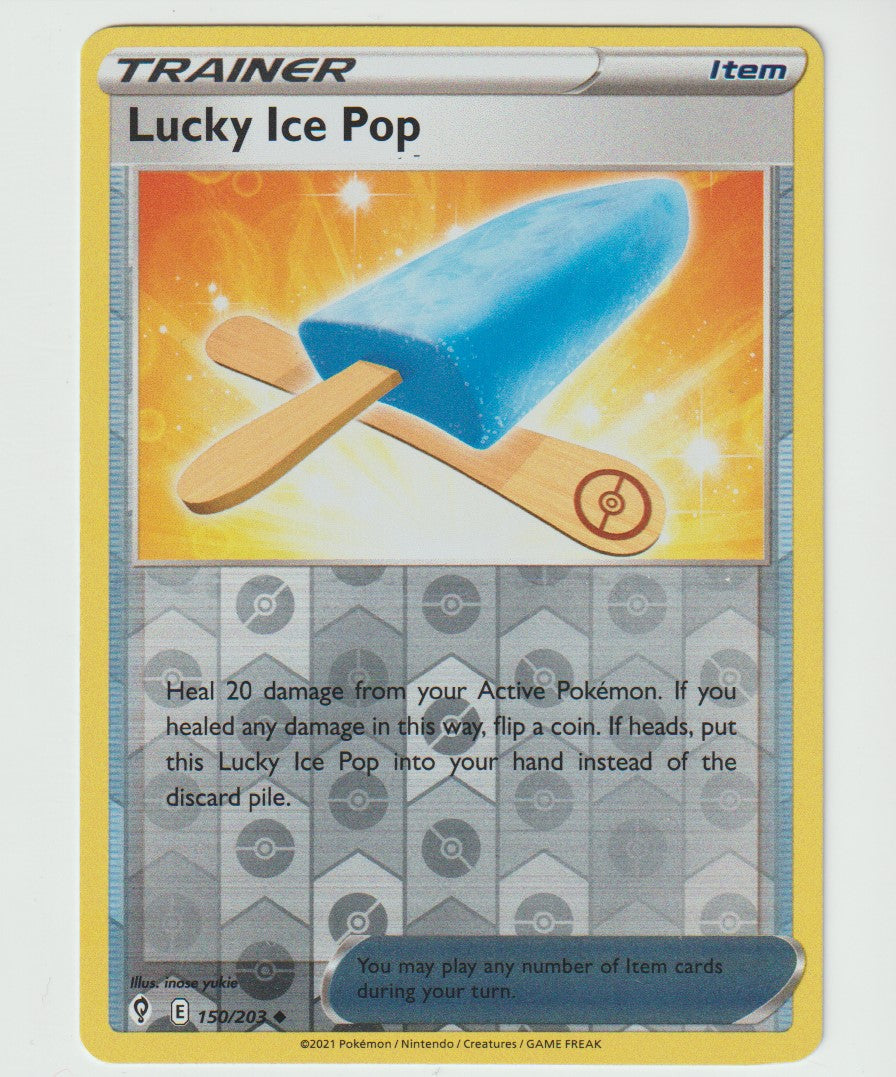 150/203 Lucky Ice Pop Uncommon Reverse Holo