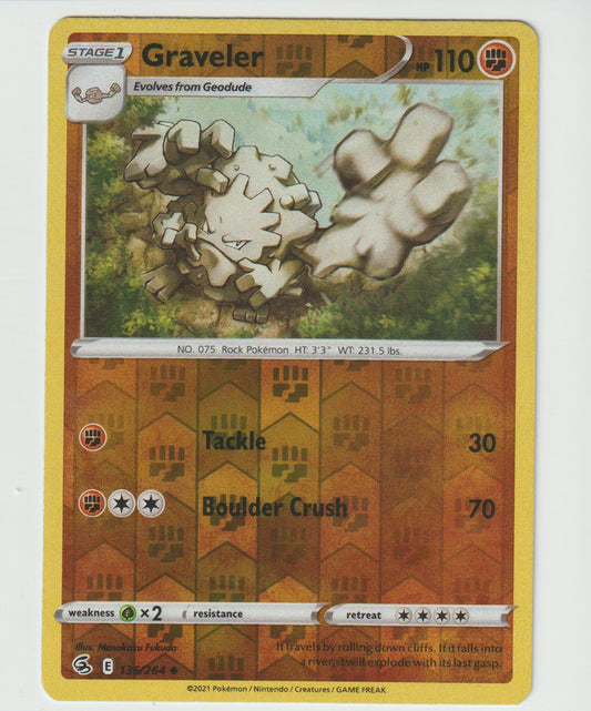 136/264 Graveler Uncommon Reverse Holo