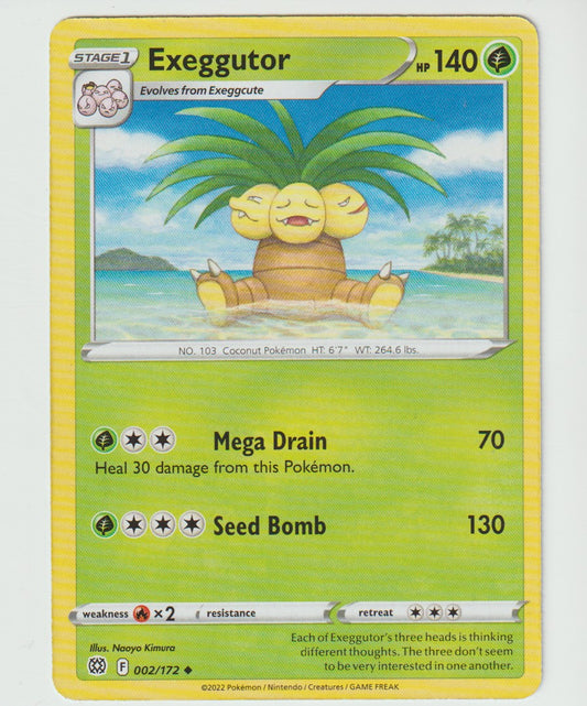 002/172 Exeggutor Uncommon